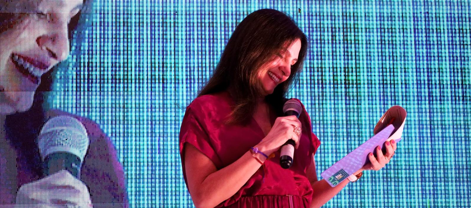 Katia Nule de Char en la conmemoración del Día de la Mujer