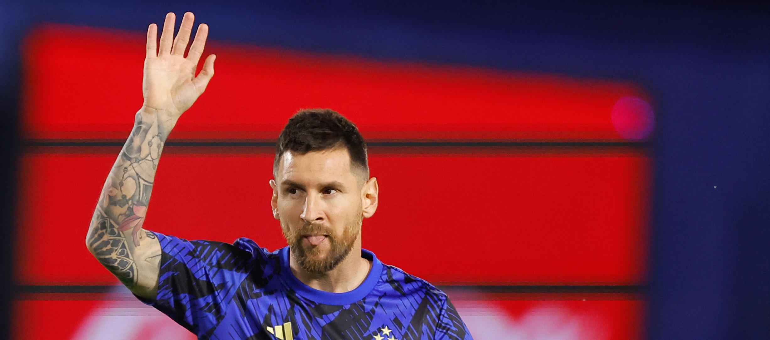 Lionel Messi, capitán de la selección Argentina. 