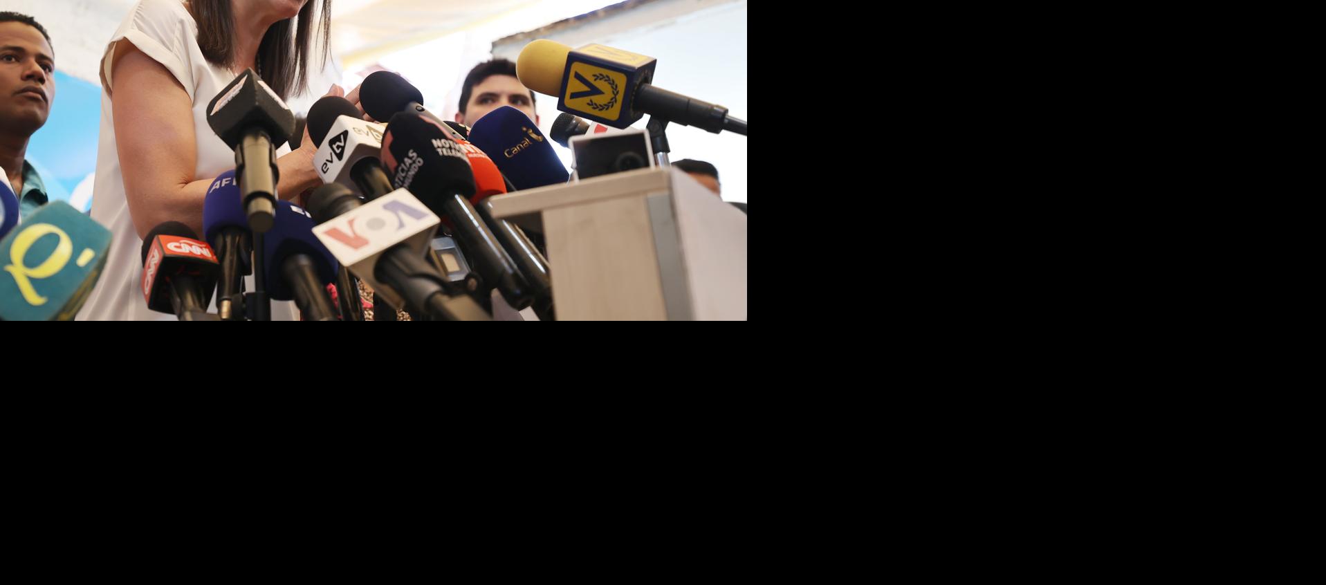 La líder opositora venezolana María Corina Machado. 