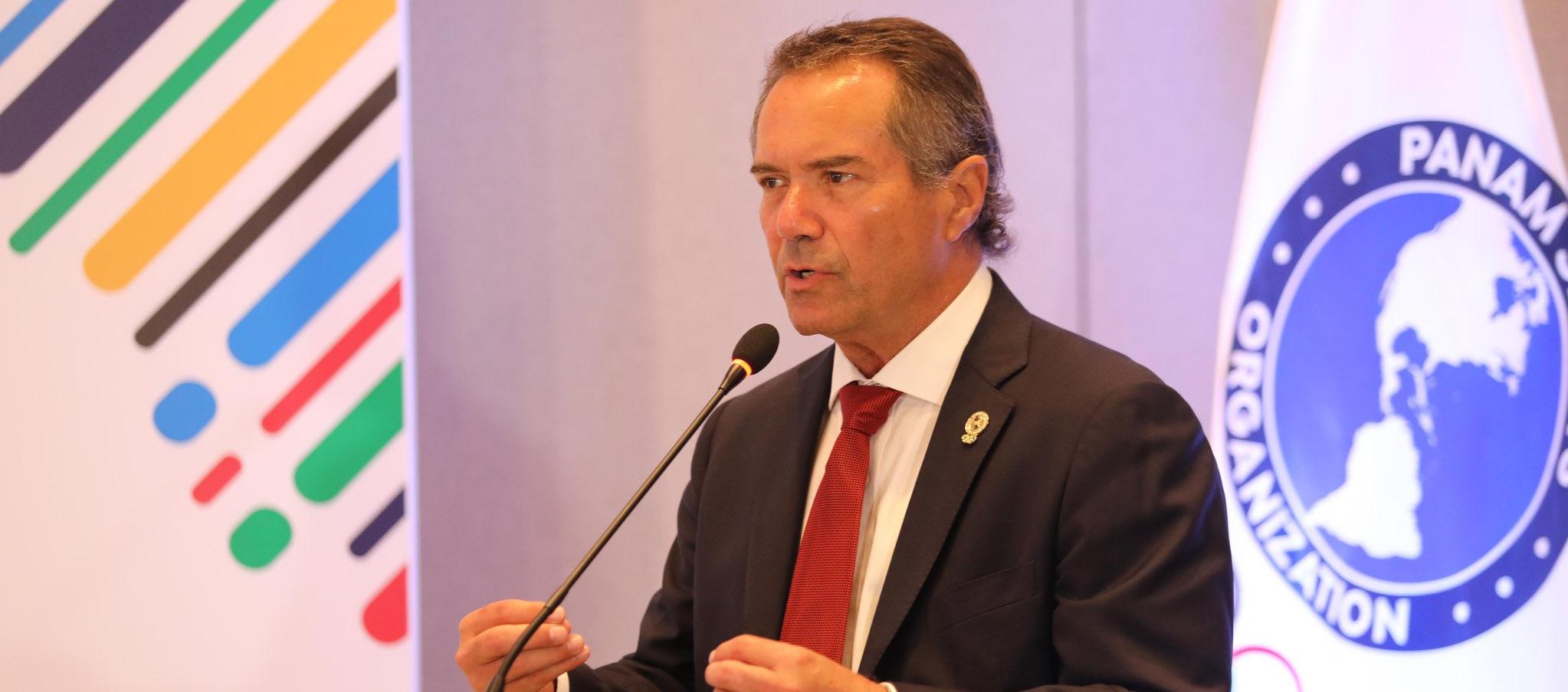 Neven Ilic, presidente de Panam Sports, hizo el anuncio oficial. 