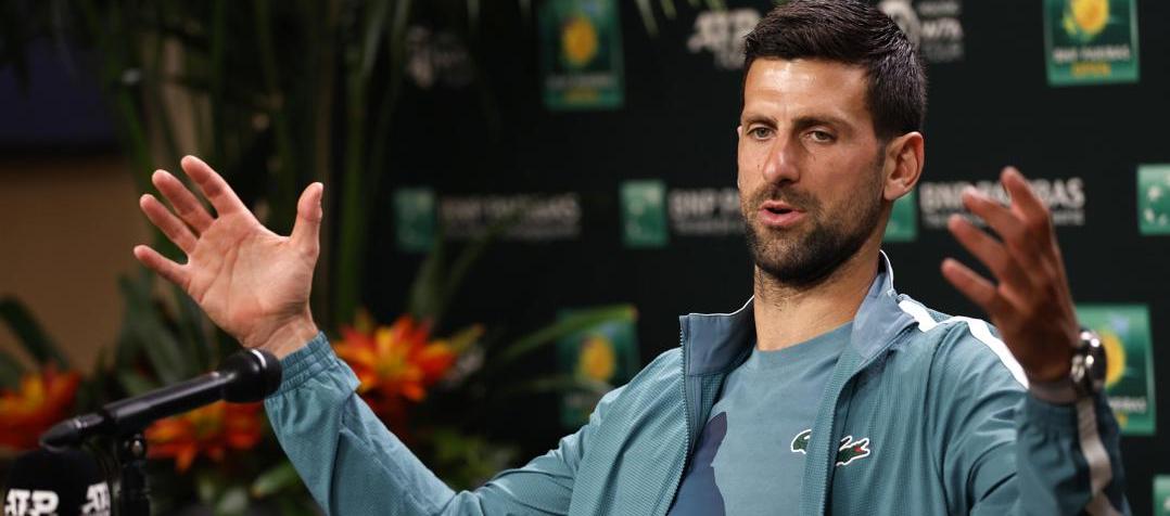 El serbio Novak Djokovic vuelve al Indian Wells después de cinco años de ausencia.