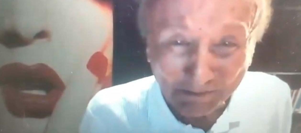 El excandidato presidencial Rodolfo Hernández en plena audiencia este jueves