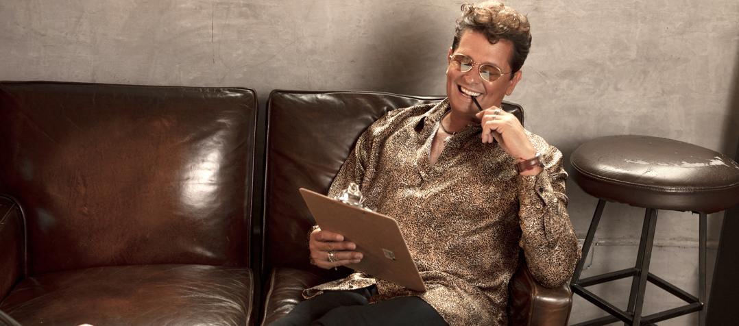 Carlos Vives, cantautor colombiano. 
