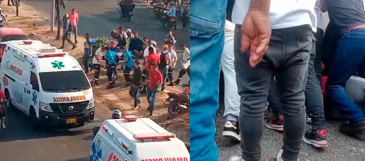 Accidente en la Cordialidad con Circunvalar. 