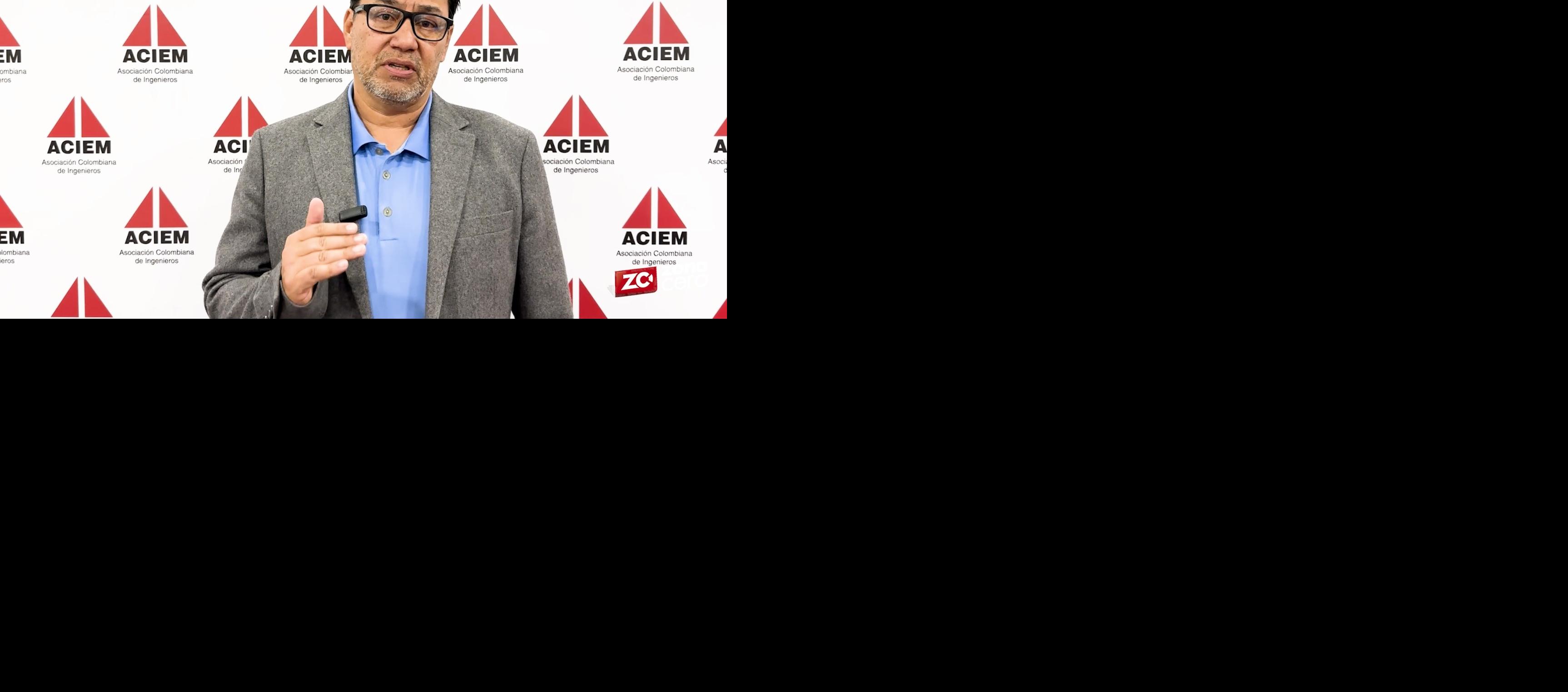 Daniel Enrique Medina, presidente de ACIEM.