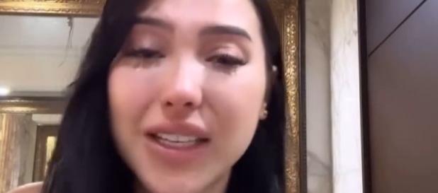 Aida Victoria Merlano durante la transmisión.