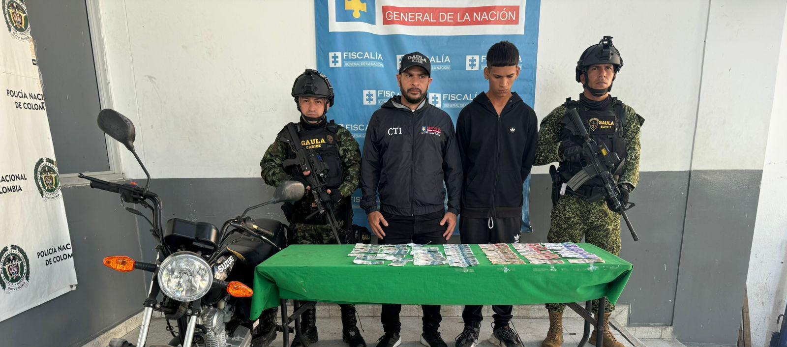 El hombre fue capturado cuando llegó a cobrar una extorsión a una tienda del barrio Bellavista.