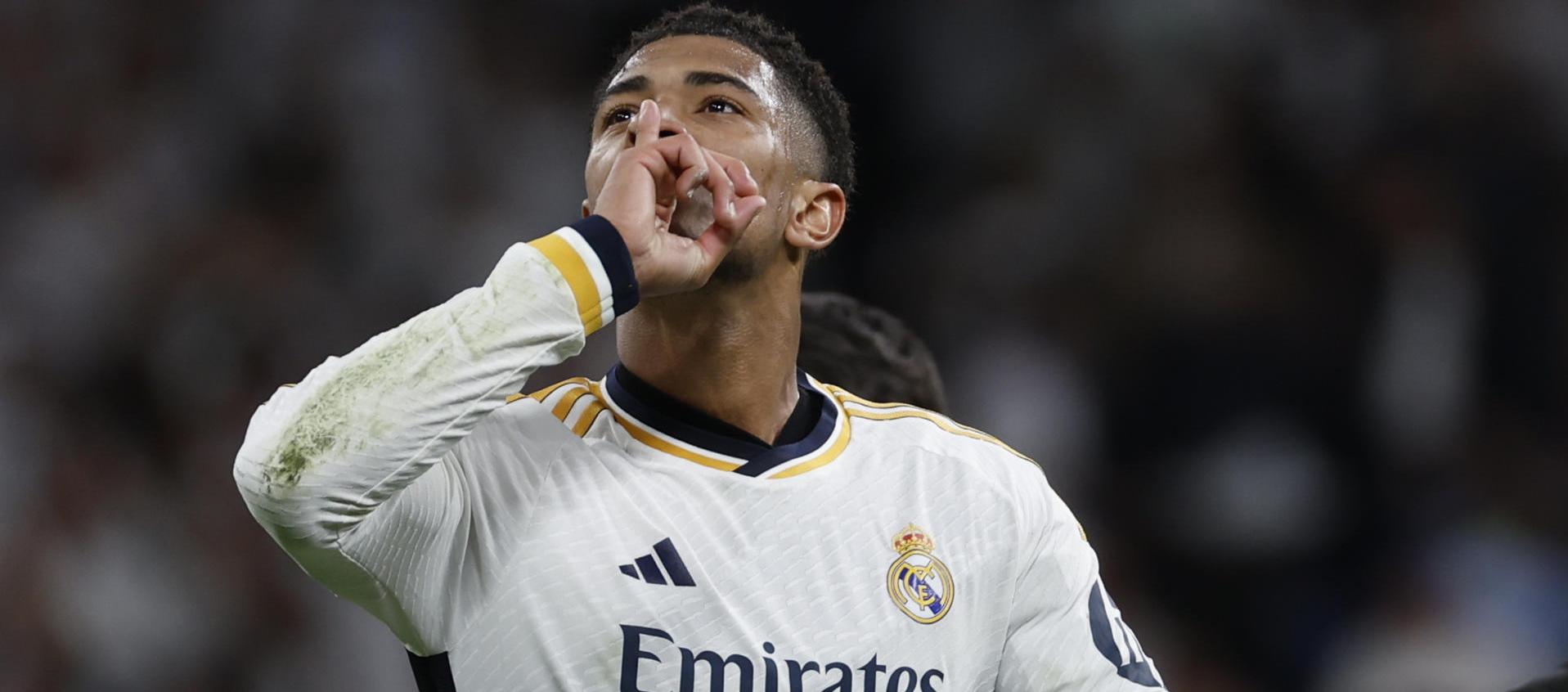 Jude Bellingham hizo el tercer gol del Real Madrid.