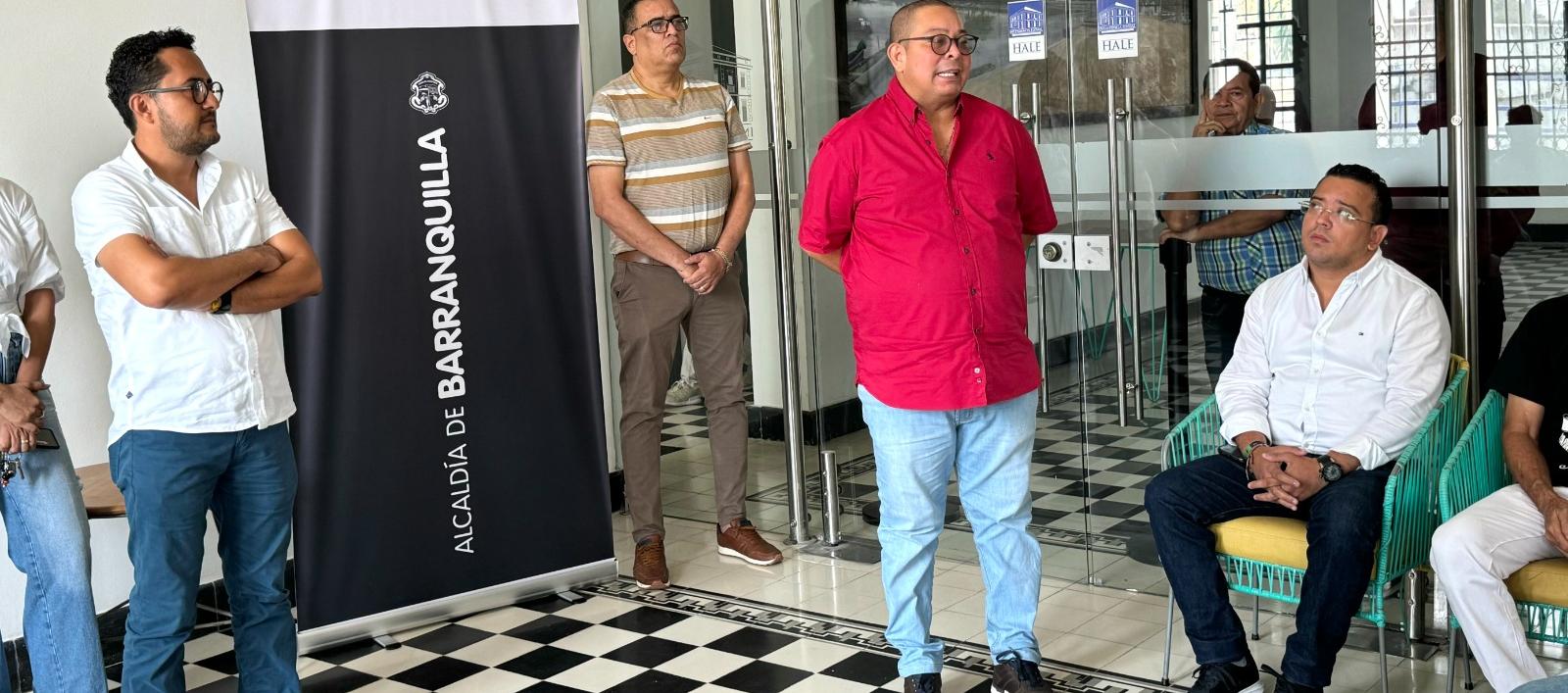 El secretario de Cultura, Juan Carlos Ospino, en la socialización de los BETS