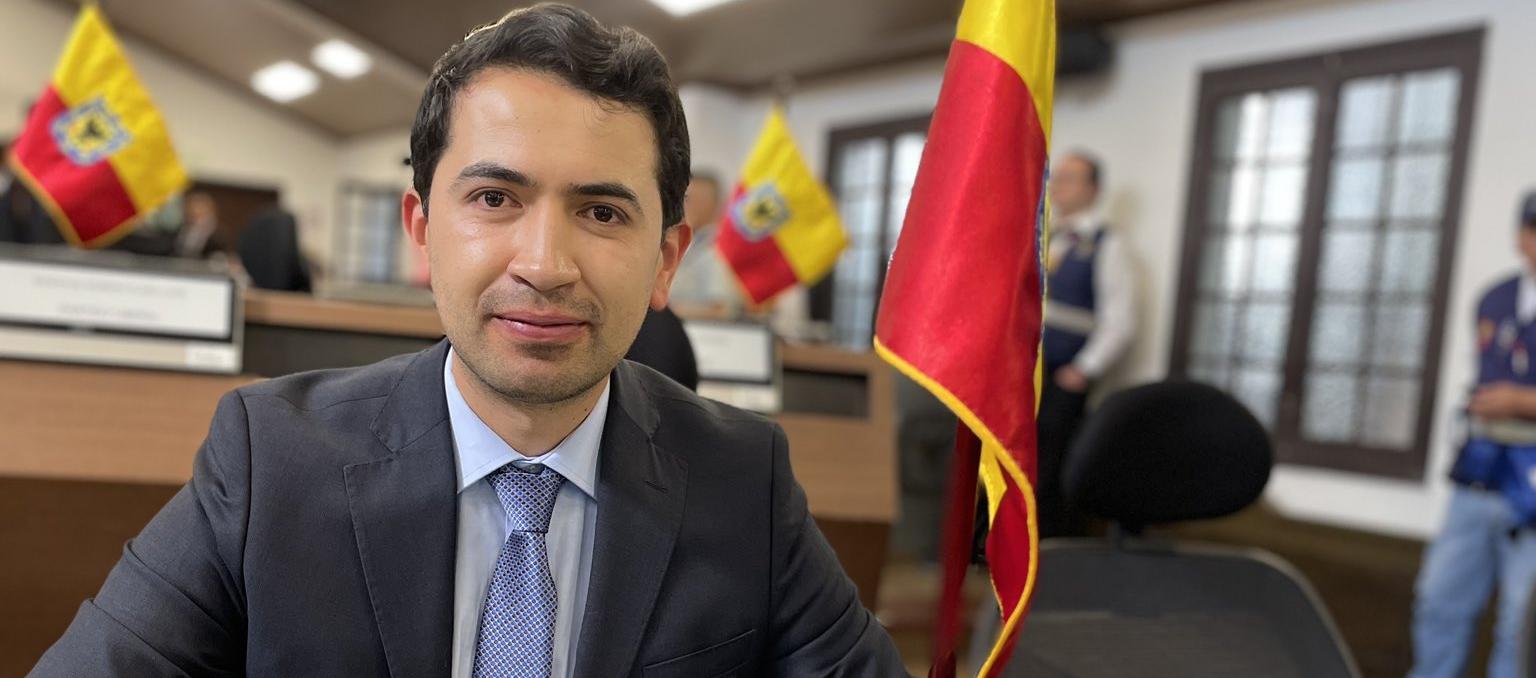 Concejal Daniel Briceño.