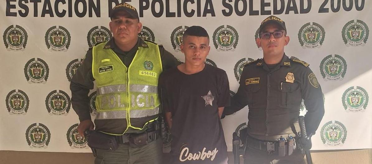 Juan Carlos Escorcia Donado, capturado. 