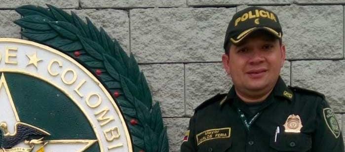 El coronel Carlos Feria.