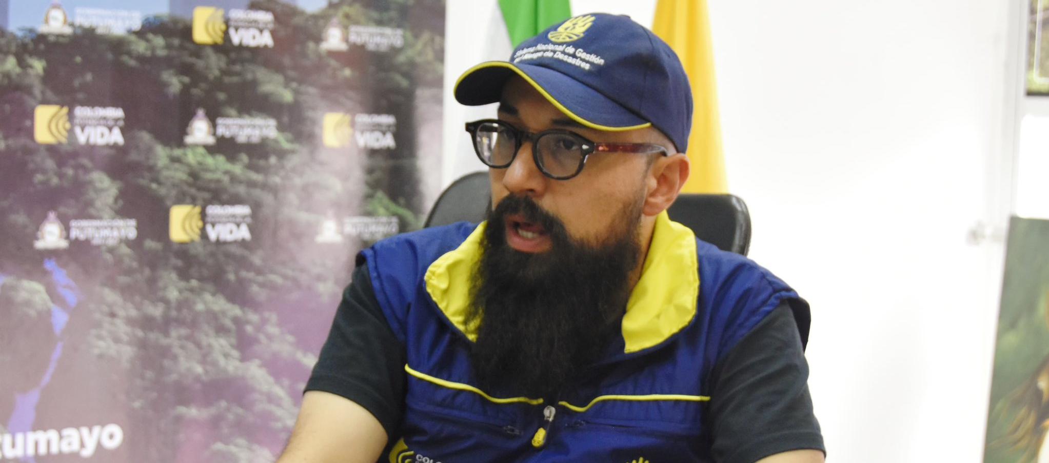 Carlos Carrillo, director de la Unidad Nacional para la Gestión del Riesgo. 