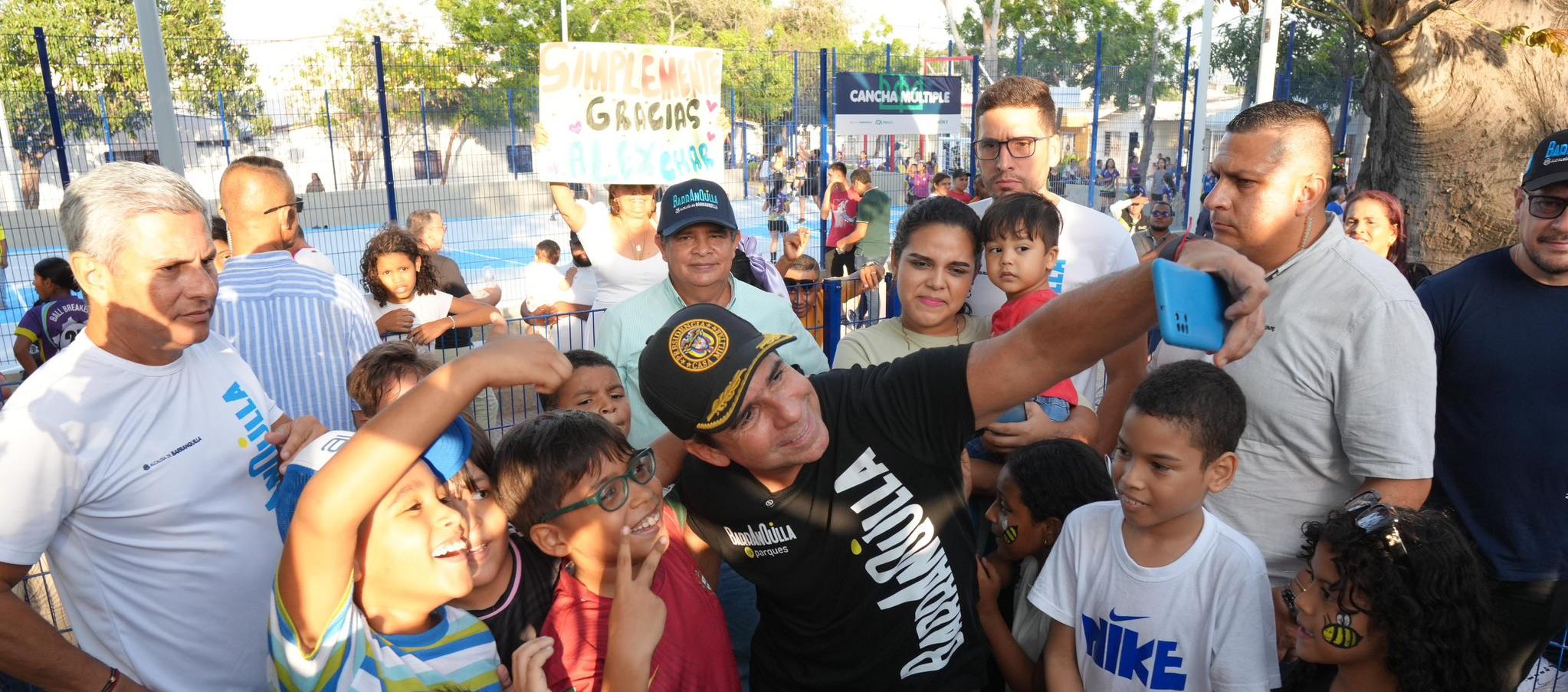 El Alcalde de Barranquilla, Alex Char.