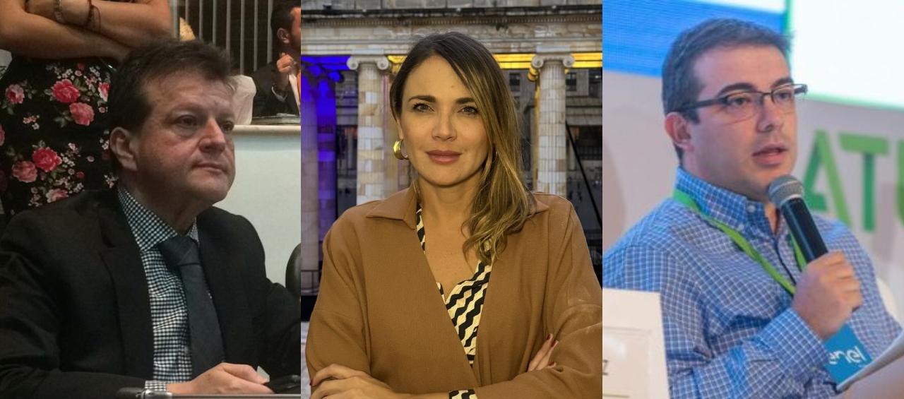 Jairo Cristo, Adriana Arbeláez y Abraham Jiménez.