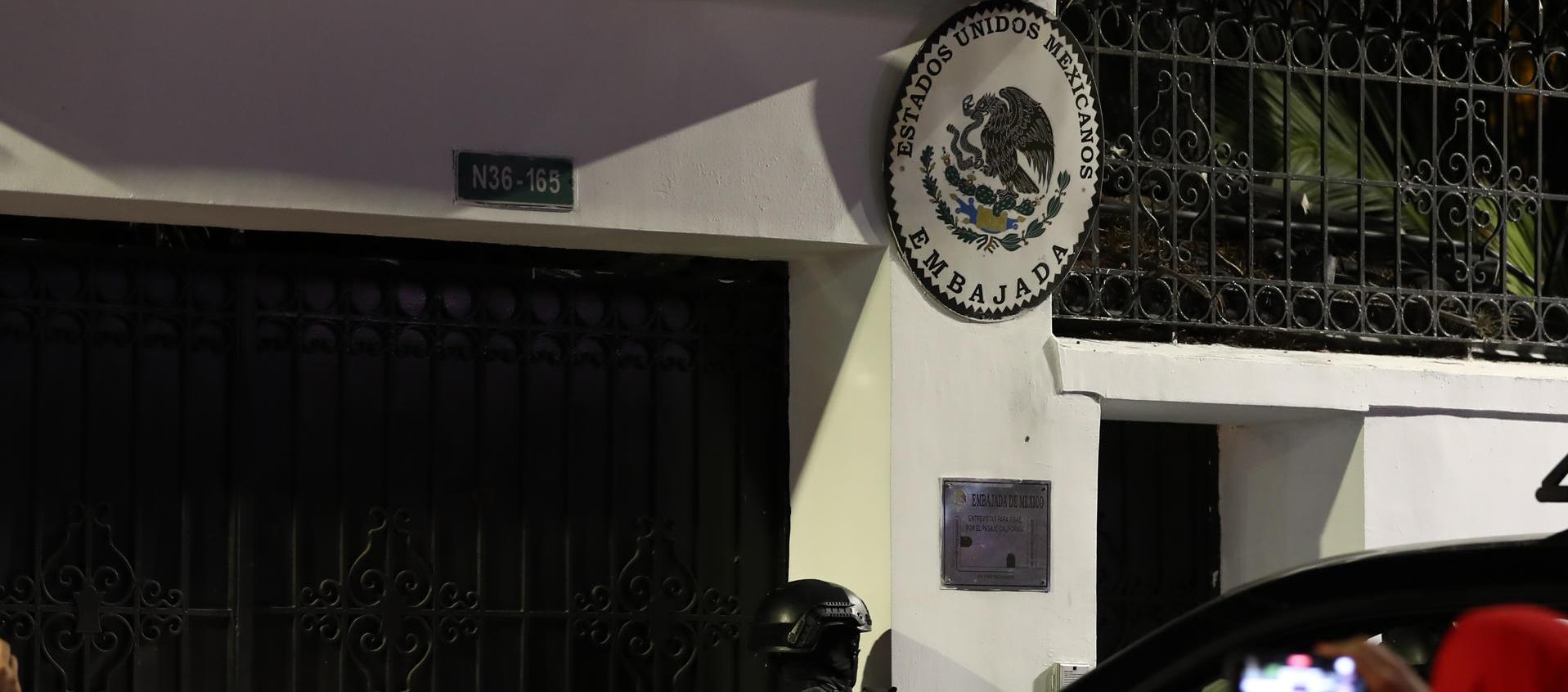 Sede de la Embajada de México en Ecuador. 