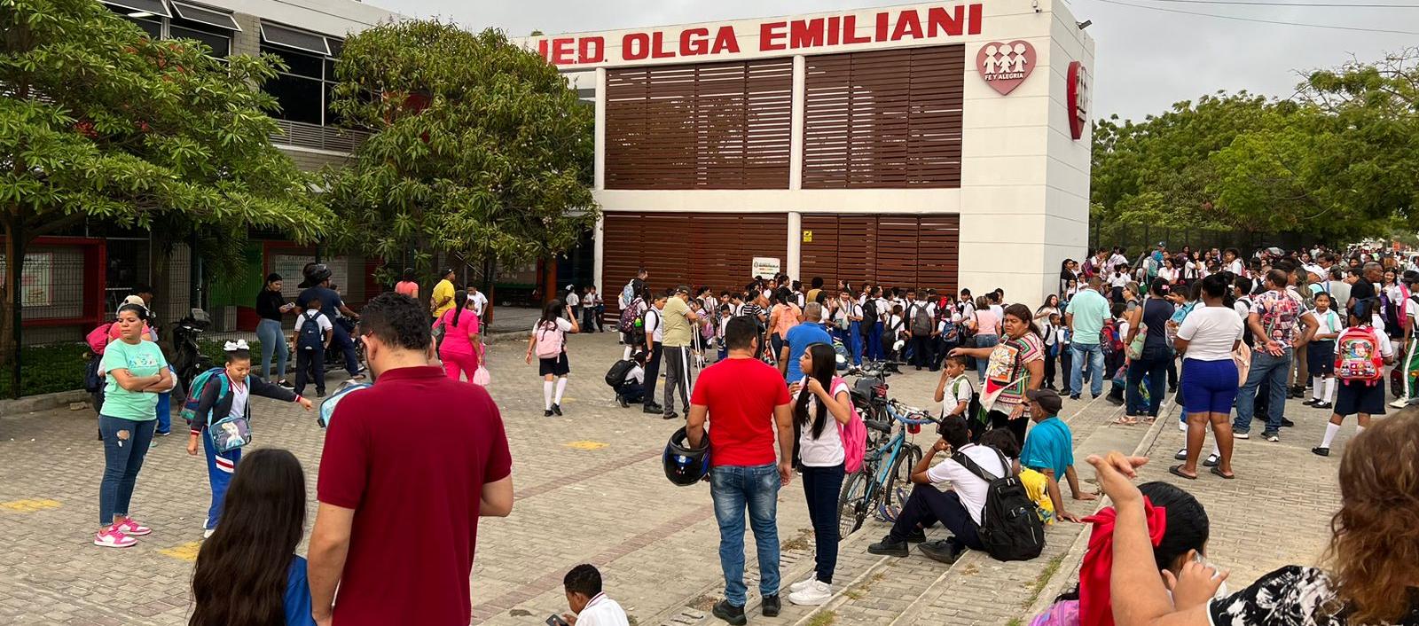 El IED Olguita Emiliani de Barranquilla.