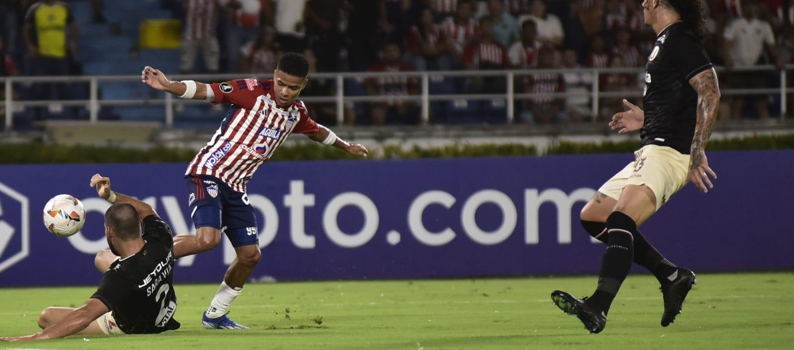 José Enamorado, delantero de Junior.