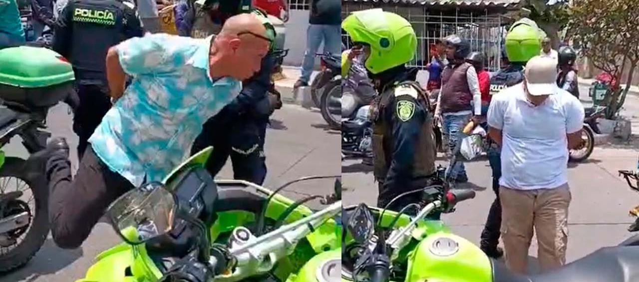 Capturados mediante plan candado. 