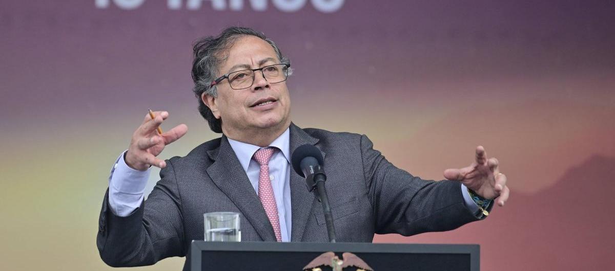 Presidente Gustavo Petro. 