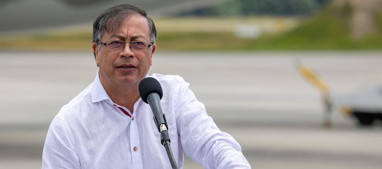 Gustavo Petro, Presidente de Colombia. 