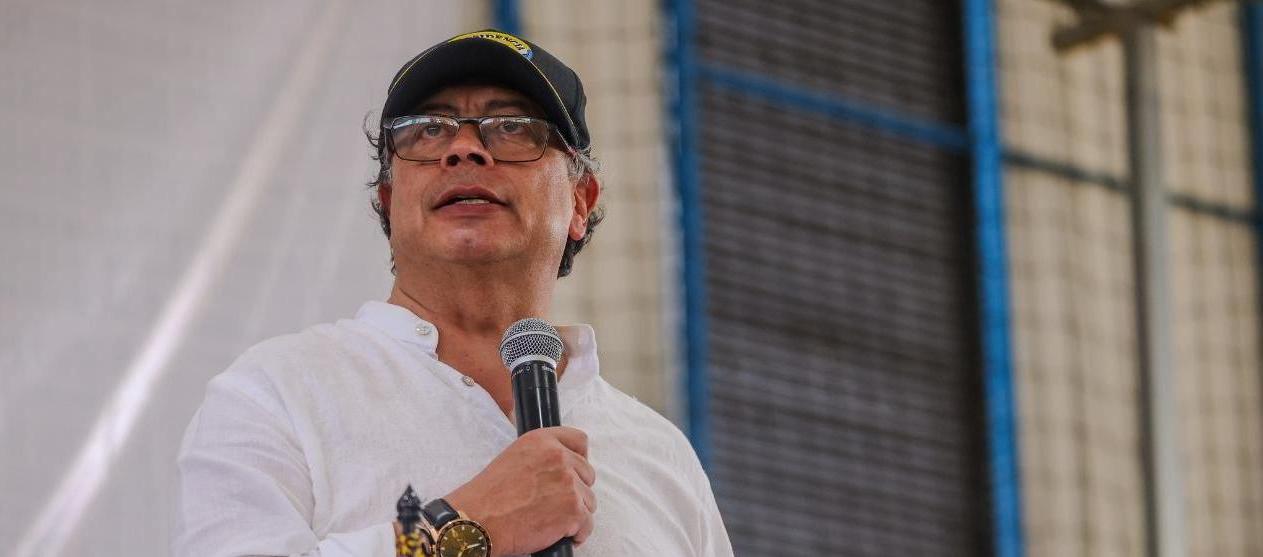 Presidente de Colombia, Gustavo Petro. 