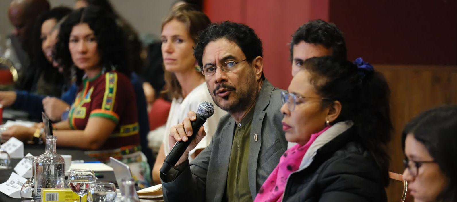 El senador Iván Cepeda.