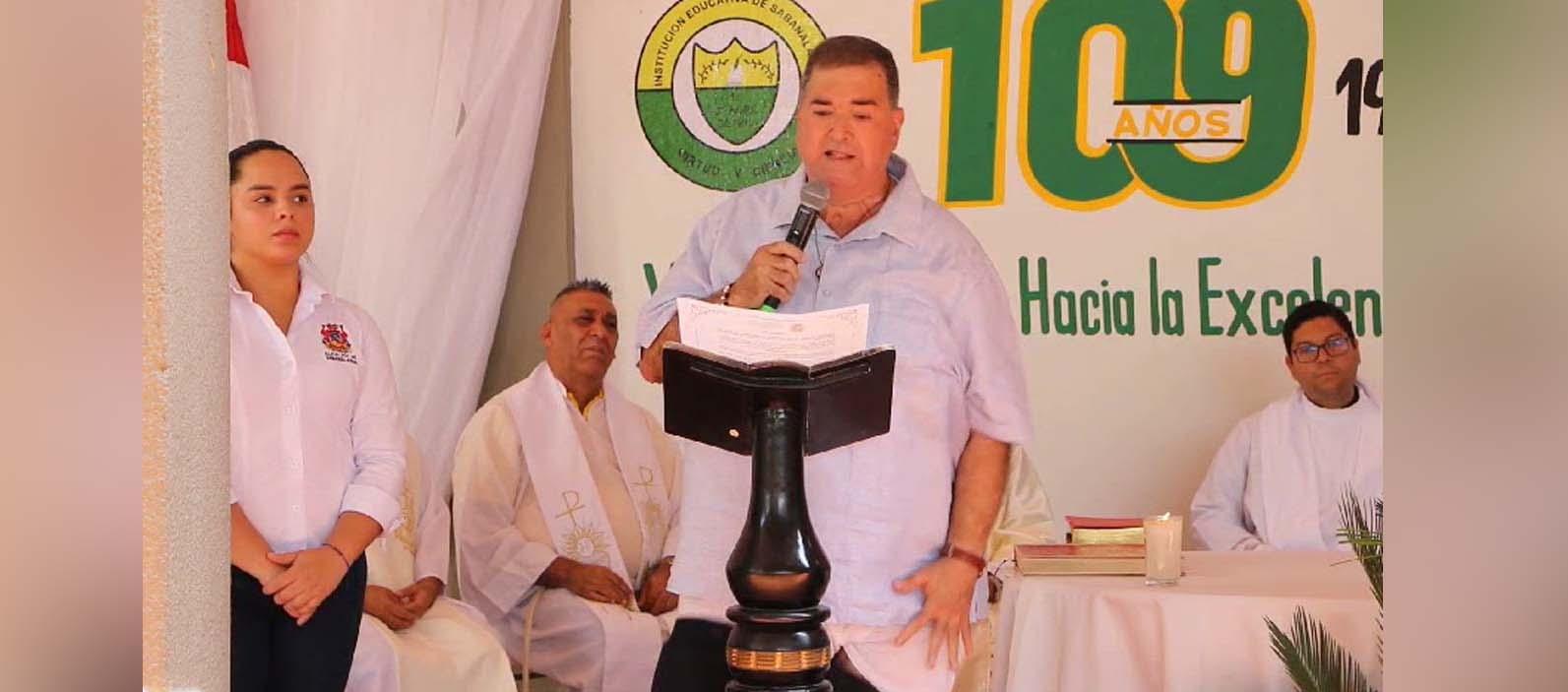 José Elías Chams, Alcalde de Sabanalarga
