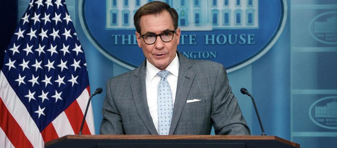 John Kirby, portavoz del Consejo de Seguridad Nacional de Estados Unidos.