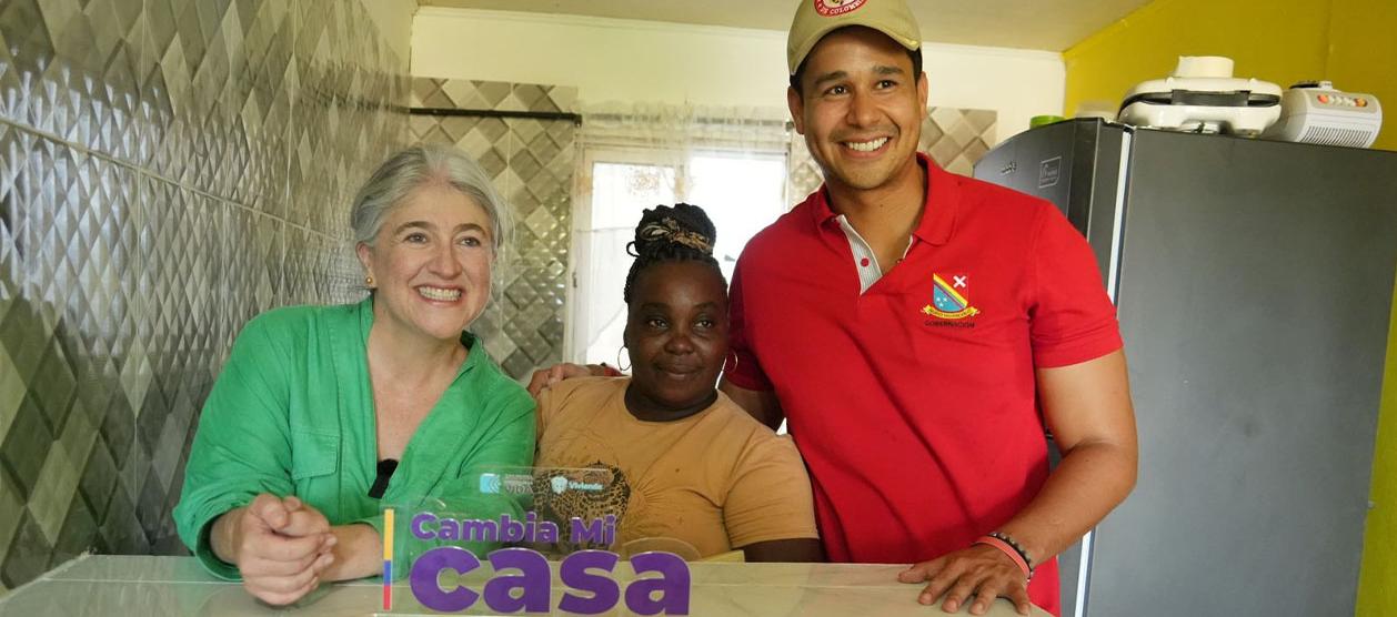 La Ministra de Vivienda, Catalina Velasco