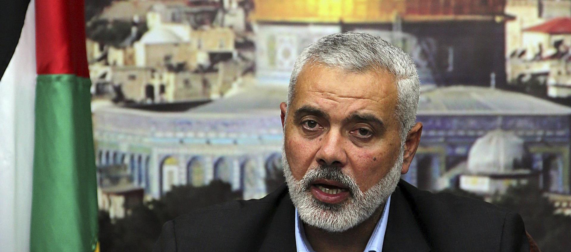 Ismail Haniyeh, líder político de Hamás. 