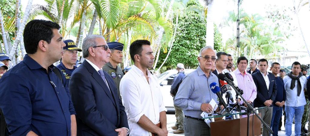 Iván Velásquez, ministro de Defensa.