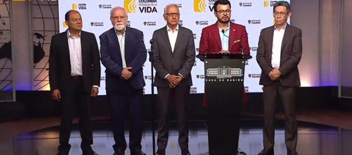 Explicación de autoridades de salud sobre intervención de la EPS Sanitas