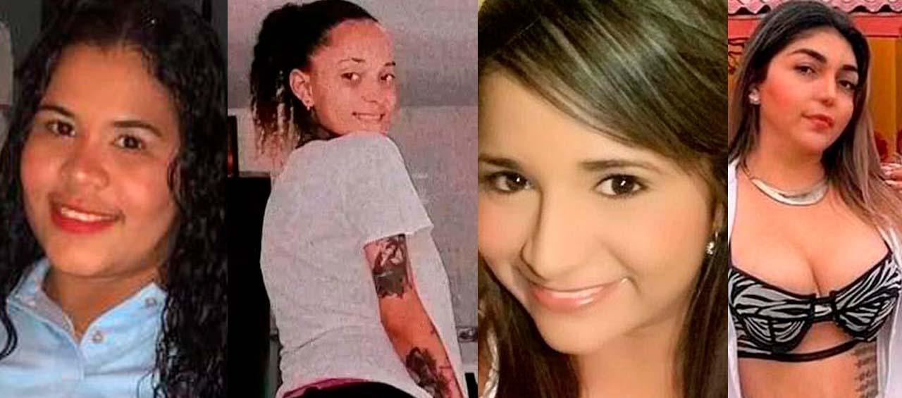 Cuatro de las 26 víctimas.