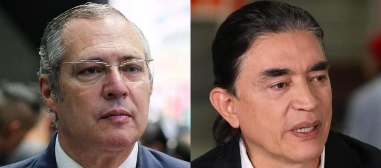 Iván Name, presidente del Senado, y Gustavo Bolívar, director del DPS.