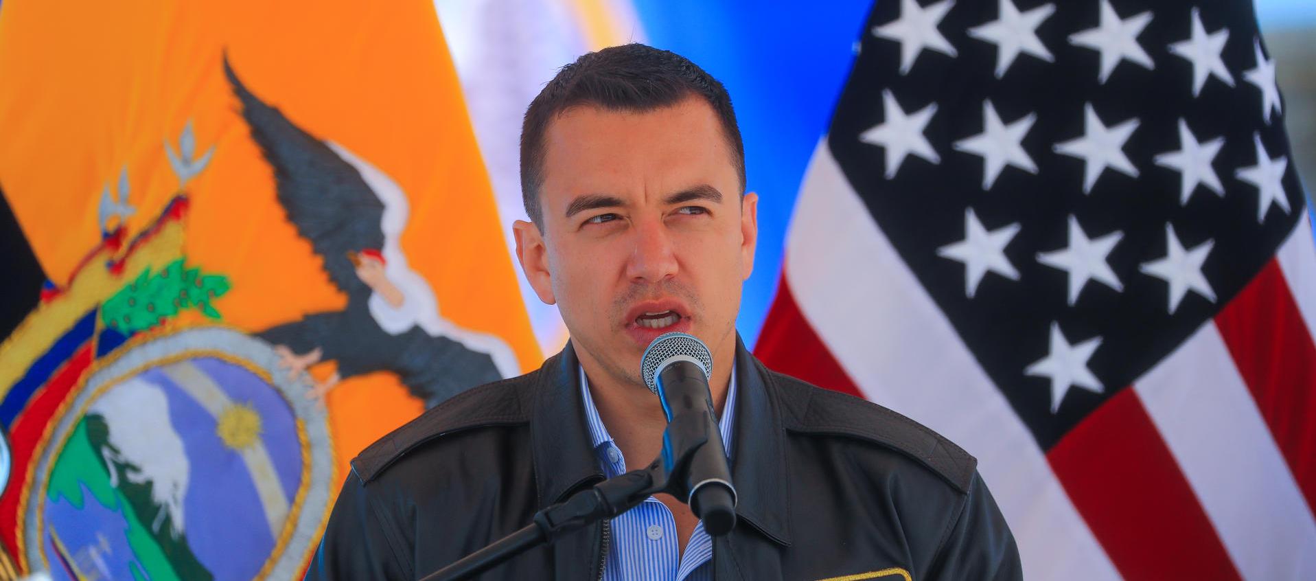 Daniel Noboa, Presidente de Ecuador.