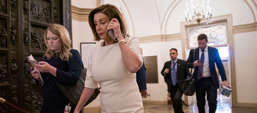La expresidenta de la Cámara de Representantes de Estados Unidos Nancy Pelosi.