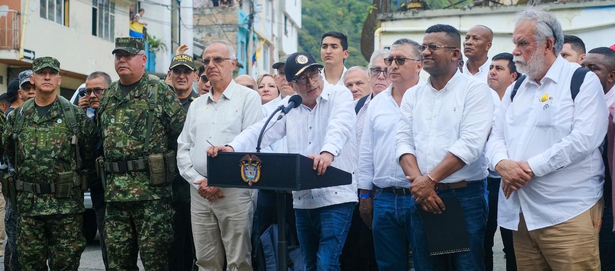 El Presidente Gustavo Petro.