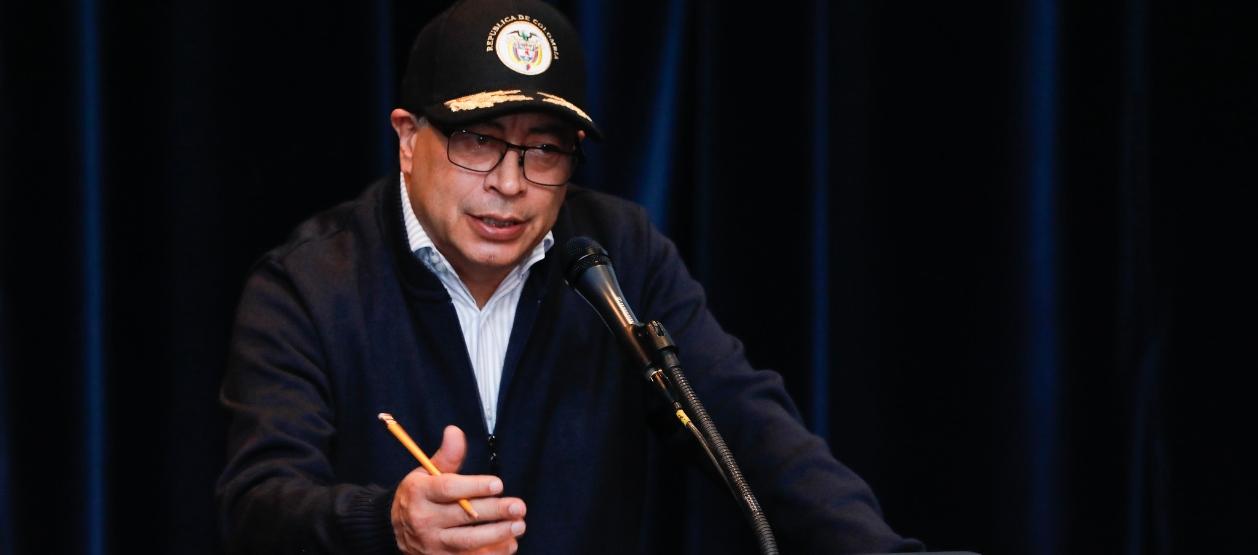 El Presidente de la República, Gustavo Petro.
