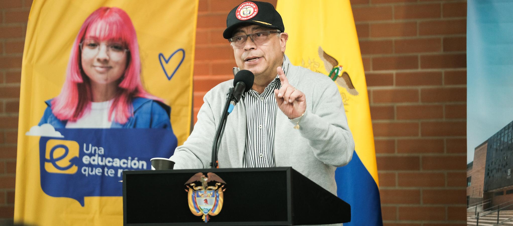 El Presidente de la República, Gustavo Petro.