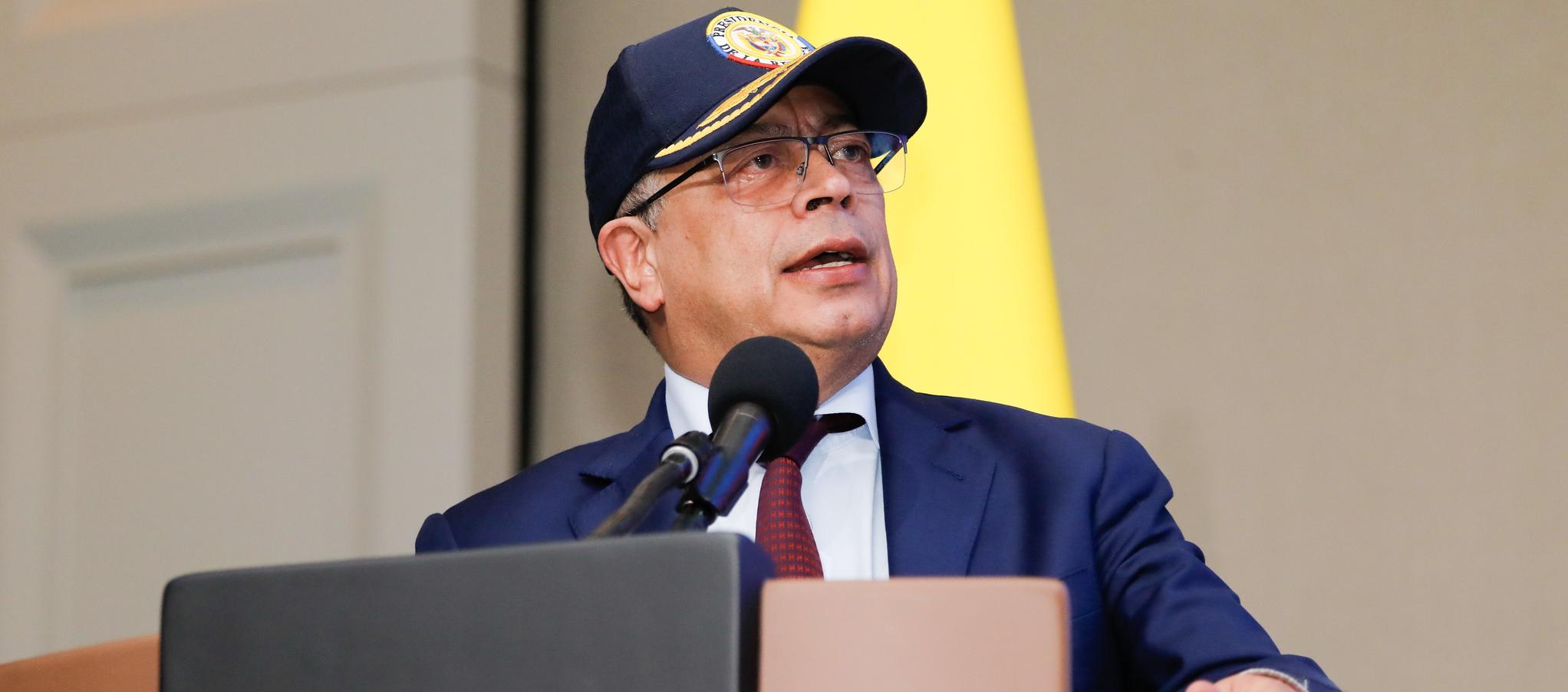 El Presidente Gustavo Petro.