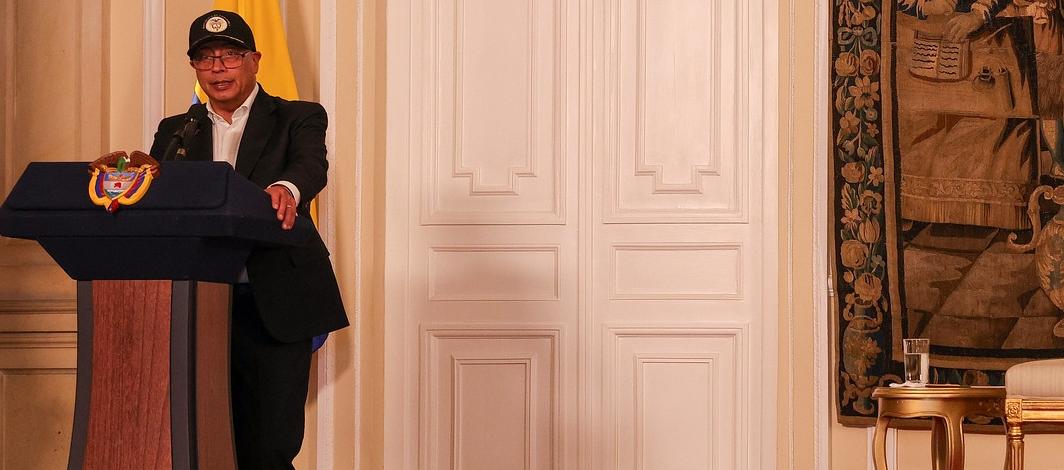 El Presidente de la República, Gustavo Petro.