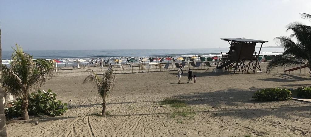 Playa Hollywood de Bocagrande.