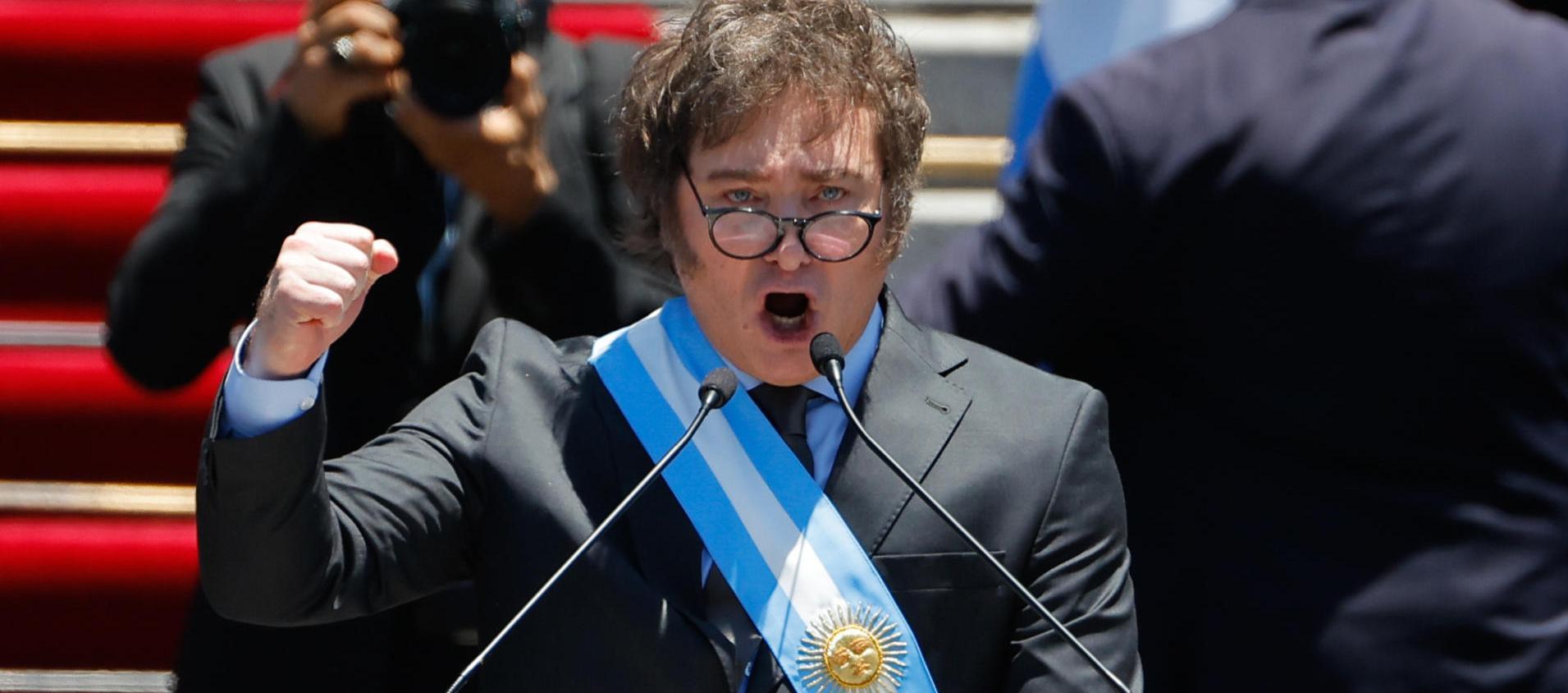 Javier Milei, presidente de Argentina