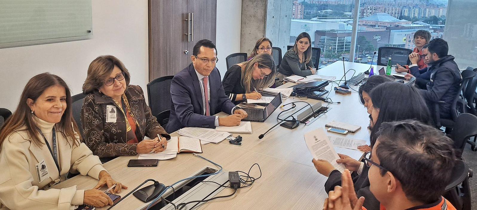 Inspección de la Procuraduría en la Supersalud. 