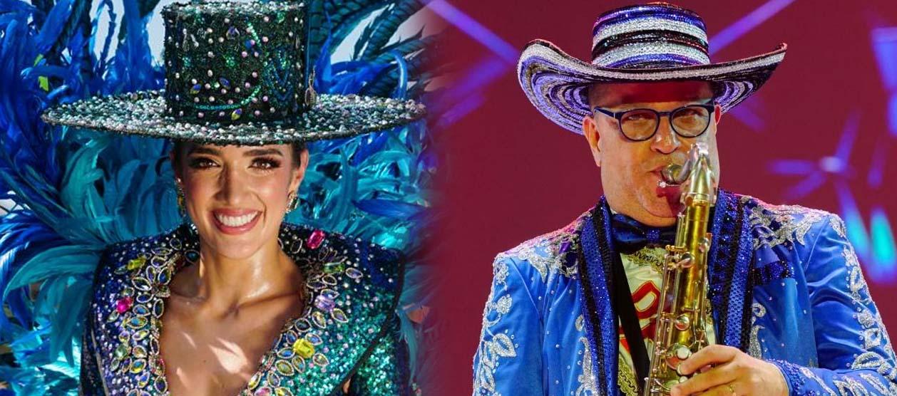 Melissa Cure Villa y Juventino Ojito.