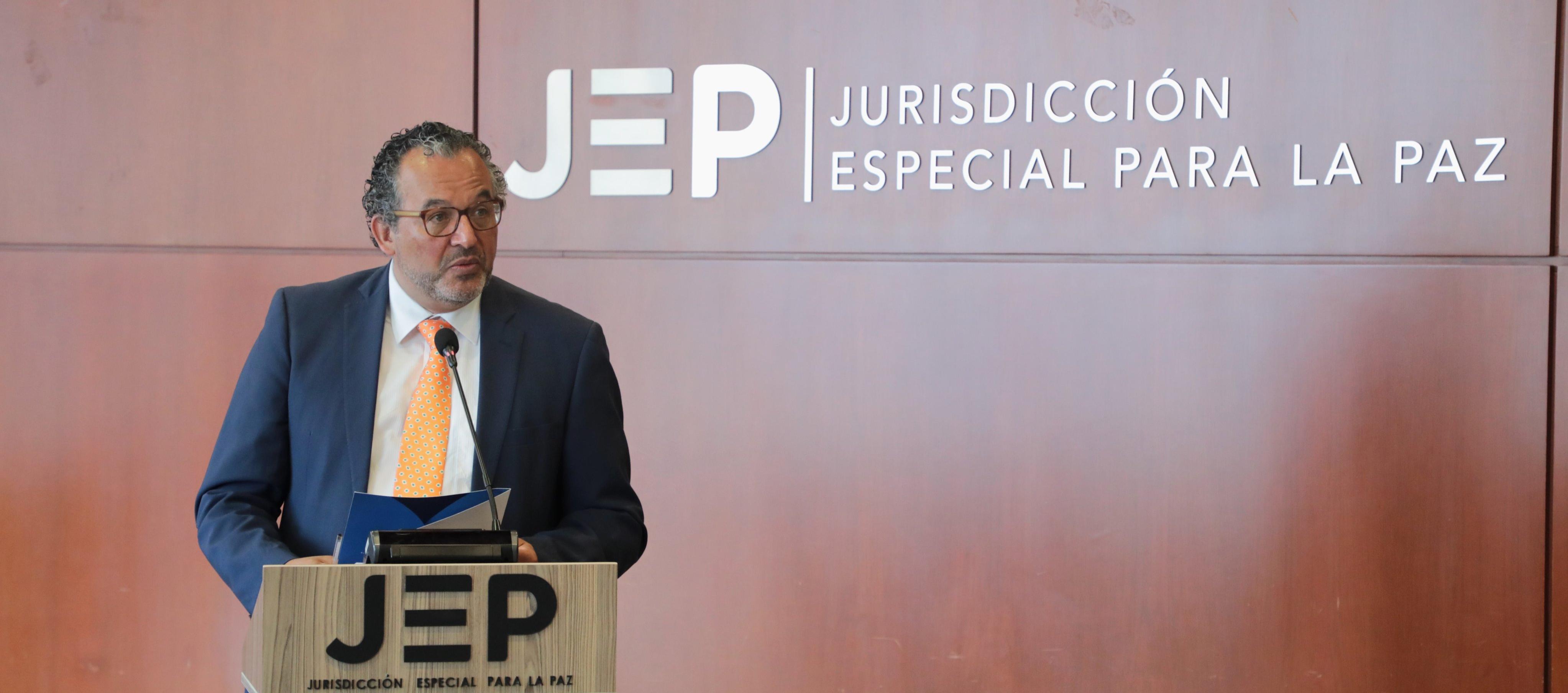 Roberto Carlos Vidal, presidente de la JEP.