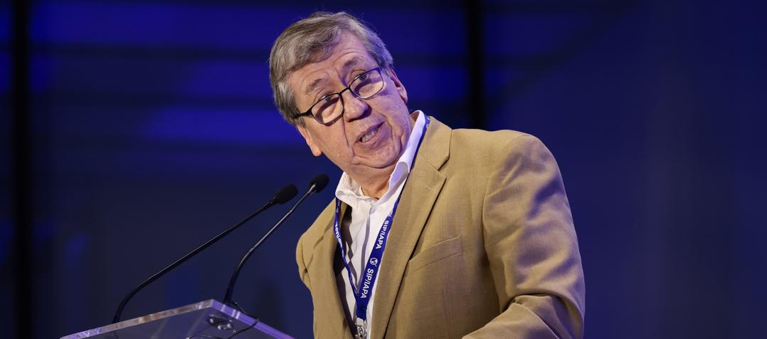 El presidente de la Sociedad Interamericana de Prensa (SIP), Roberto Rock.