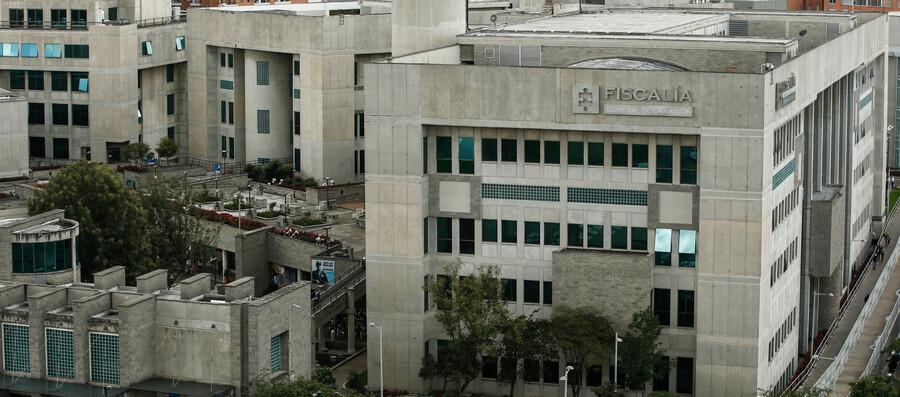 Sede de la Fiscalía, en Bogotá. 