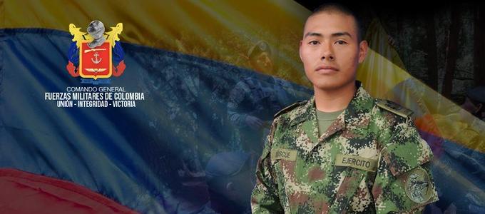 Soldado secuestrado en el Cauca. 